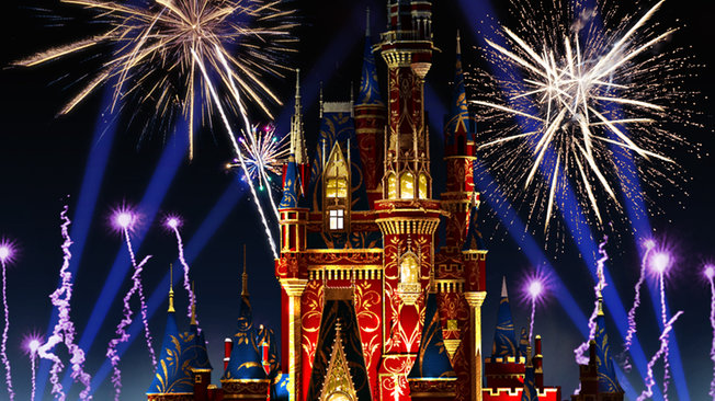 happily ever after fireworks