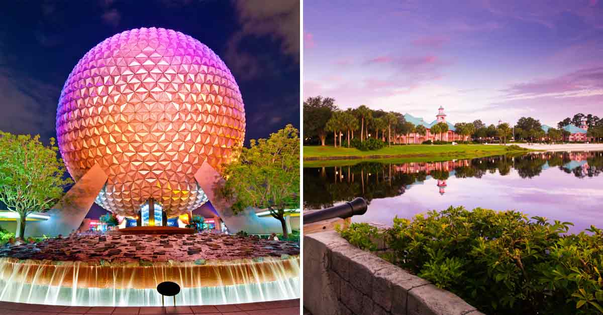 Can you walk from Caribbean Beach to Epcot